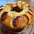El cooksnap de Alicia Yunis cuando hizo Torta de ciruelas o Plums cake en Tierra 🏴󠁧󠁢󠁥󠁮󠁧󠁿.