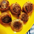 Madhuchhanda Guha's cooksnap of when they made পিনহুইল সমোসা (pin wheel samosa recipe ion Bengali).