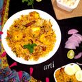 Arti Panjwani का कुकस्नैप जब उन्होंने अंडा बिरयानी (Anda Biryani recipe in Hindi) बनाया था।