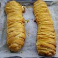 Cooksnap από lenavour στη συνταγή Ζαμπονοτυρόπιτα πλεκτή