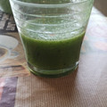 El cooksnap de Vanessa Ospina cuando hizo Batido de espinaca con kiwi y sésamo.