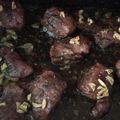 El cooksnap de Luisa Hurtado cuando hizo Carrillera de cerdo al horno.