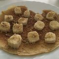 El cooksnap de Sha La Bap cuando hizo Panqueques de avena y bananas.