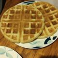 El cooksnap de Brenda Morada cuando hizo Waffles.