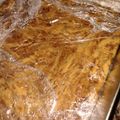 El cooksnap de Carooo Cerillano cuando hizo Mantecol Casero Navideño.