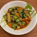 惠英 高 的 魚餅炒小黃瓜 cooksnap