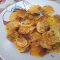 El cooksnap de OLGA cuando hizo Chips de patata al horno.
