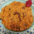 El cooksnap de Inma Hervás cuando hizo Arroz Caldoso con Gambas, Almejas y Calamar para Thermomix.