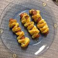 El cooksnap de Megusta Verloquecocinas Sonia Ferro cuando hizo Momias de hojaldre y salchicha.