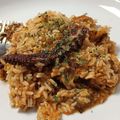 El cooksnap de Daniel González cuando hizo Arroz con pulpo y alga nori.