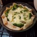 El cooksnap de Etel cuando hizo Tarta de brócoli.