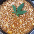 El cooksnap de Jose Caballero cuando hizo Fideos con langostinos.