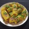 Rekha Vora's cooksnap of when they made કુકર ખાંડવી (Cooker Khandvi Recipe In Gujarati).