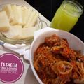 @Tasneem_'s cooksnap of when they made Farfesun naman kai.