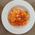 El cooksnap de Fatimilla cuando hizo Pasta integral gratinada con salsa tomate con nata y queso.