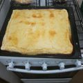 El cooksnap de Vicky Lopez cuando hizo Tarta de acelga con cebolla.
