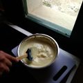 El cooksnap de Natalia Zeballos cuando hizo Templado chocolate blanco.