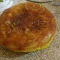 El cooksnap de Sandra Navarro cuando hizo Tarta de manzana invertida 🍎🍏.