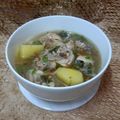 Cooksnap Aznie Khasri semasa beliau membuat Sup Ayam.