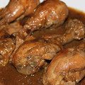 El cooksnap de Jose Tejero cuando hizo Pollo con salsa de almendras.