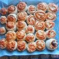 Eszter Sára Körömi Cooksnap-ja, amikor elkészítette a(z) Pizzás csiga receptet.