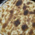 El cooksnap de Alicia cuando hizo Tarta de cebolla y queso.