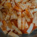 Deepika Arora का कुकस्नैप जब उन्होंने इंस्टेंट मूली का मसालेदार अचार (Instant Mooli Ka masaledar Achar recipe in Hindi) बनाया था।
