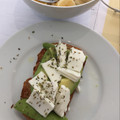 El cooksnap de Marieta cuando hizo Tostada con aguacate.