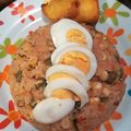 El cooksnap de Andrea cuando hizo Arroz con atún 🐟🍙🍴.