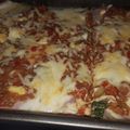 El cooksnap de Floor Altamirano cuando hizo Lasagna de carne, verdura, jamón y queso.