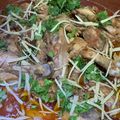 MrsRiasat Ali's cooksnap of when they made Dhaba style chicken karahi and homemade roti.