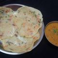 Chhaya Vipul Agarwal का कुकस्नैप जब उन्होंने प्याज़ टमाटर उत्तपम बनाया था।