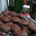 El cooksnap de Magdalena Barbof cuando hizo Pepas integrales de chocolate y nueces sin azúcar🌹.