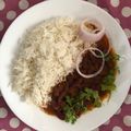 Rashmi Rai's cooksnap of when they made Rajma chawal.