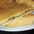 El cooksnap de Amparo&Ari cuando hizo Empanada bacón y nata.