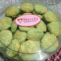 Cooksnap dari nia untuk resep Cookies Cornflakes Pandan