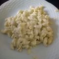 El cooksnap de Fernando Bernal cuando hizo Macarrones con queso.