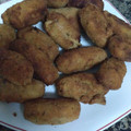 El cooksnap de Elisabeth Alvarado Molina cuando hizo Croquetas con carne de cocido.