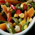 Cooksnap dari bety untuk resep Tumis buncis, jagung, wortel (rainbow vegetable)