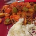 El cooksnap de Anahi Campos cuando hizo Bistec en salsa de chile morita.