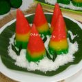 Cooksnap dari Dapur Dien untuk resep Lapis Singkong Pelangi