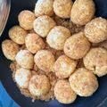 Etelka Gal Cooksnap-ja, amikor elkészítette a(z) Reform túrógombóc recept kukoricadarával receptet.