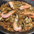 El cooksnap de Mireia Puig cuando hizo Fideuá.