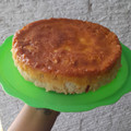 El cooksnap de Dani Tortas Andrada cuando hizo Budín de Pan con Caramelo Chico p/ Dos !.