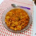 El cooksnap de Claudia Medin cuando hizo Guiso de lentejas vegano / vegetariano.