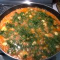 El cooksnap de Felipe roman cuando hizo Bacalao a la vizcaína.