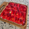 El cooksnap de Erika S cuando hizo Tarta integral de frutillas.