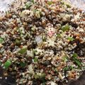 El cooksnap de davidespigaresmorales cuando hizo Wok de surimi con lentejas.