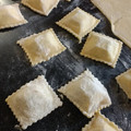 El cooksnap de Nancy Capu cuando hizo Masa para sorrentinos o raviolones (tercera y ultima parte).