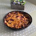 Melinda Drozdik Cooksnap-ja, amikor elkészítette a(z) Clafoutis-francia szilvás tejes pite #gluténmentesen receptet.